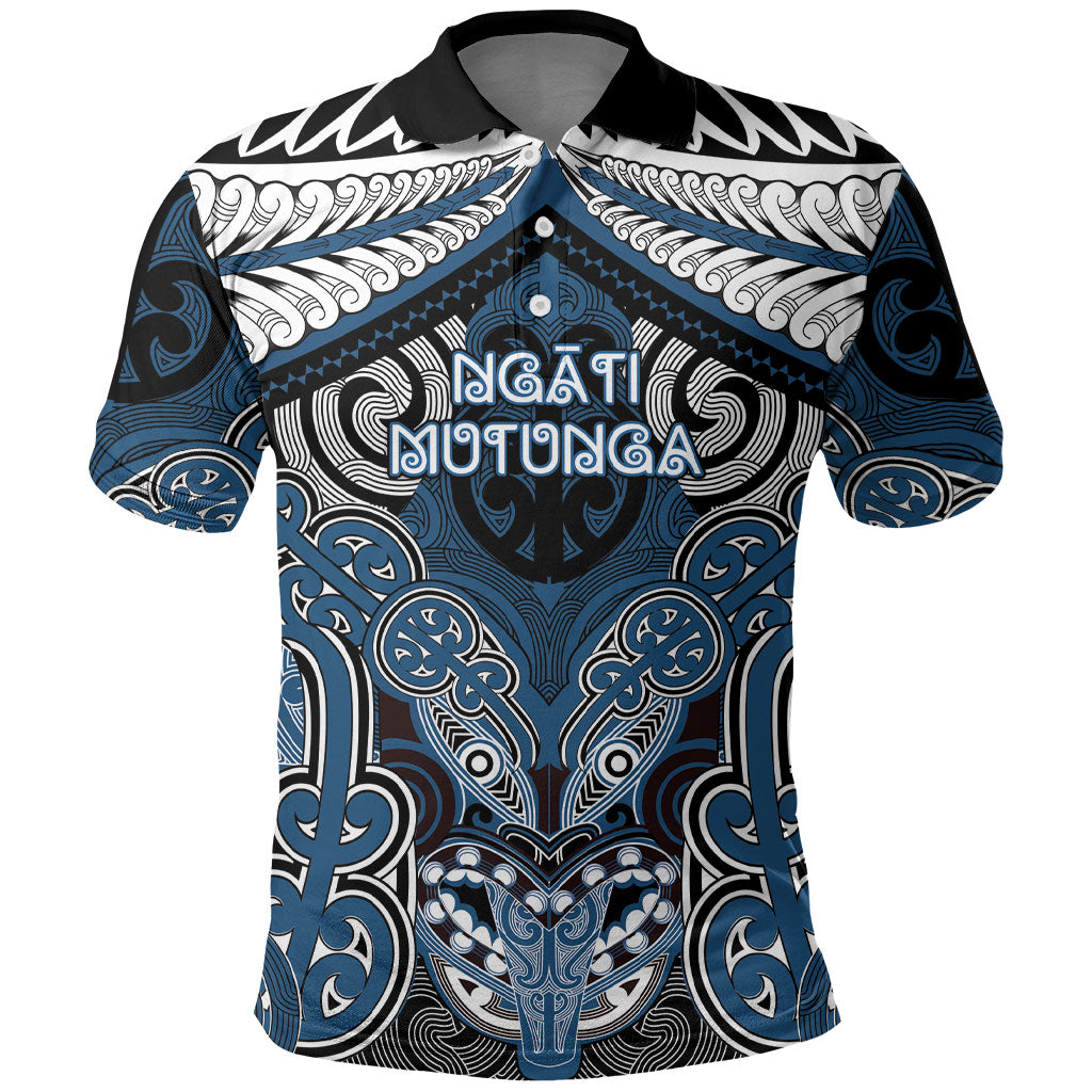 Aotearoa Iwi Ngati Mutunga Personalised Polo Shirt Maori Kowhaiwhai Pattern