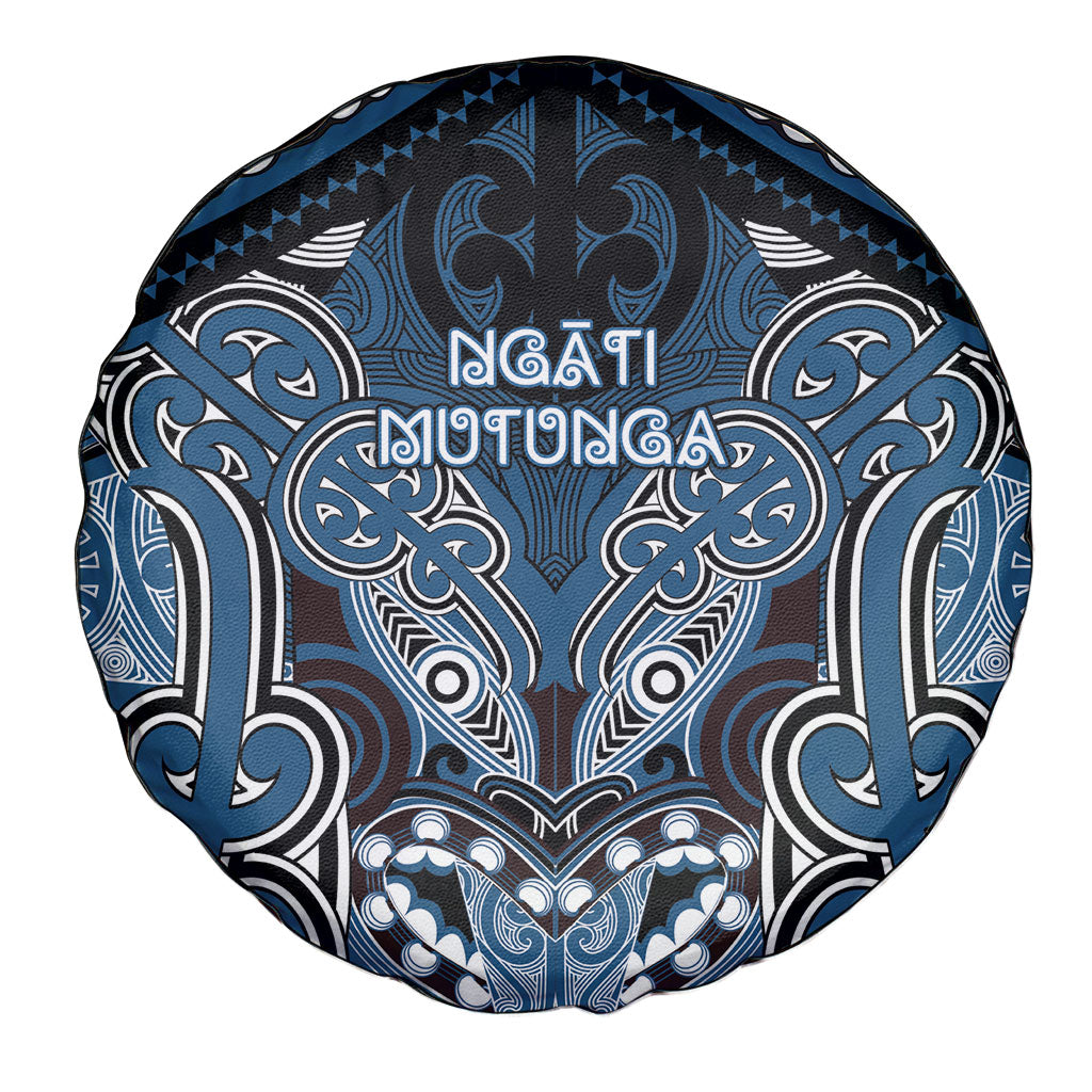 Aotearoa Iwi Ngati Mutunga Spare Tire Cover Maori Kowhaiwhai Pattern