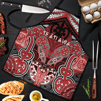 Aotearoa Iwi Te Ati Awa Apron Maori Kowhaiwhai Pattern