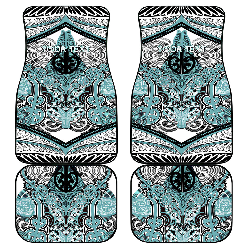 Aotearoa Iwi Ngati Paoa Personalised Car Mats Maori Kowhaiwhai Pattern