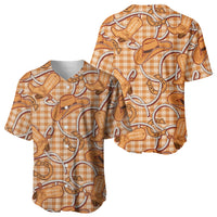 Brown Hawaii Palaka Cowboy Baseball Jersey Hawaiian Paniolo Festival Spirit LT19 - Polynesian Pride