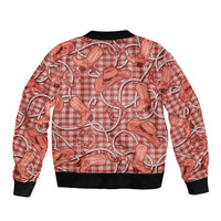 Red Hawaii Palaka Cowboy Bomber Jacket Hawaiian Paniolo Festival Spirit LT19 - Polynesian Pride