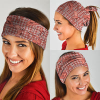 Red Hawaii Palaka Cowboy Neck Gaiter Hawaiian Paniolo Festival Spirit LT19 - Polynesian Pride