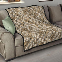 Beige Hawaii Palaka Cowboy Quilt Hawaiian Paniolo Festival Spirit LT19 - Polynesian Pride
