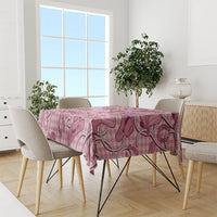 Pink Hawaii Palaka Cowboy Tablecloth Hawaiian Paniolo Festival Spirit LT19 - Polynesian Pride