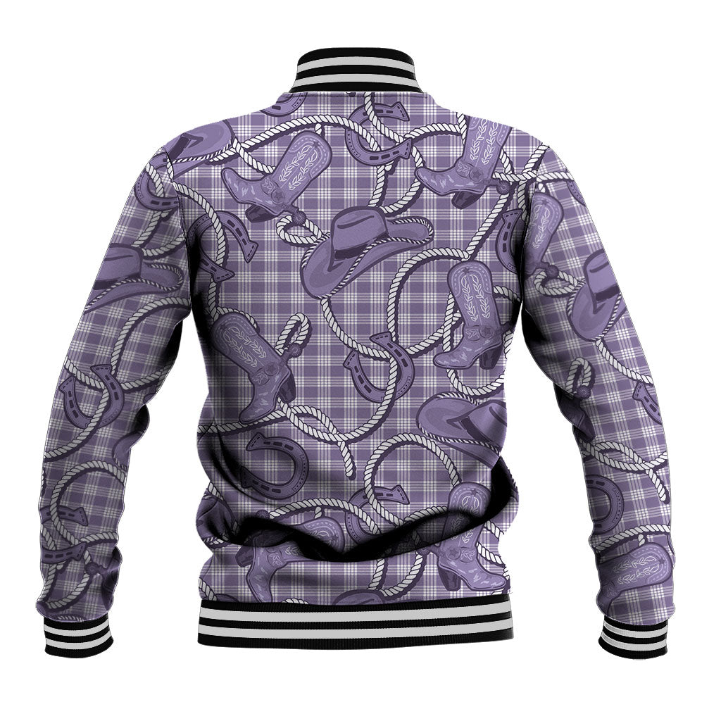 Purple Hawaii Palaka Cowboy Baseball Jacket Hawaiian Paniolo Festival Spirit LT19 - Polynesian Pride