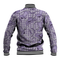 Purple Hawaii Palaka Cowboy Baseball Jacket Hawaiian Paniolo Festival Spirit LT19 - Polynesian Pride