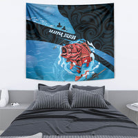 Snapper Fishing New Zealand Tapestry Tamure Fish Hook Maori Pattern LT22 - Polynesian Pride