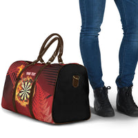 Personalised Darts New Zealand Travel Bag Silver Fern Red Color