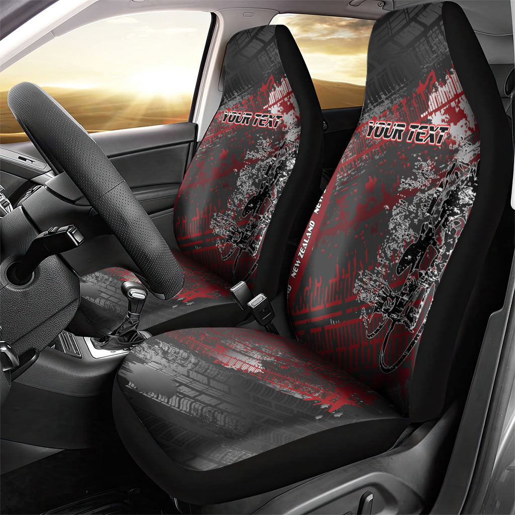 Personalised Cycling New Zealand Car Seat Cover Aotearoa Pride Sportswear LT22 - Polynesian Pride