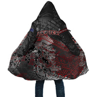 Personalised Cycling New Zealand Cloak Aotearoa Pride Sportswear LT22 Unisex Red - Polynesian Pride