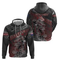 Personalised Cycling New Zealand Hoodie Aotearoa Pride Sportswear LT22 - Polynesian Pride