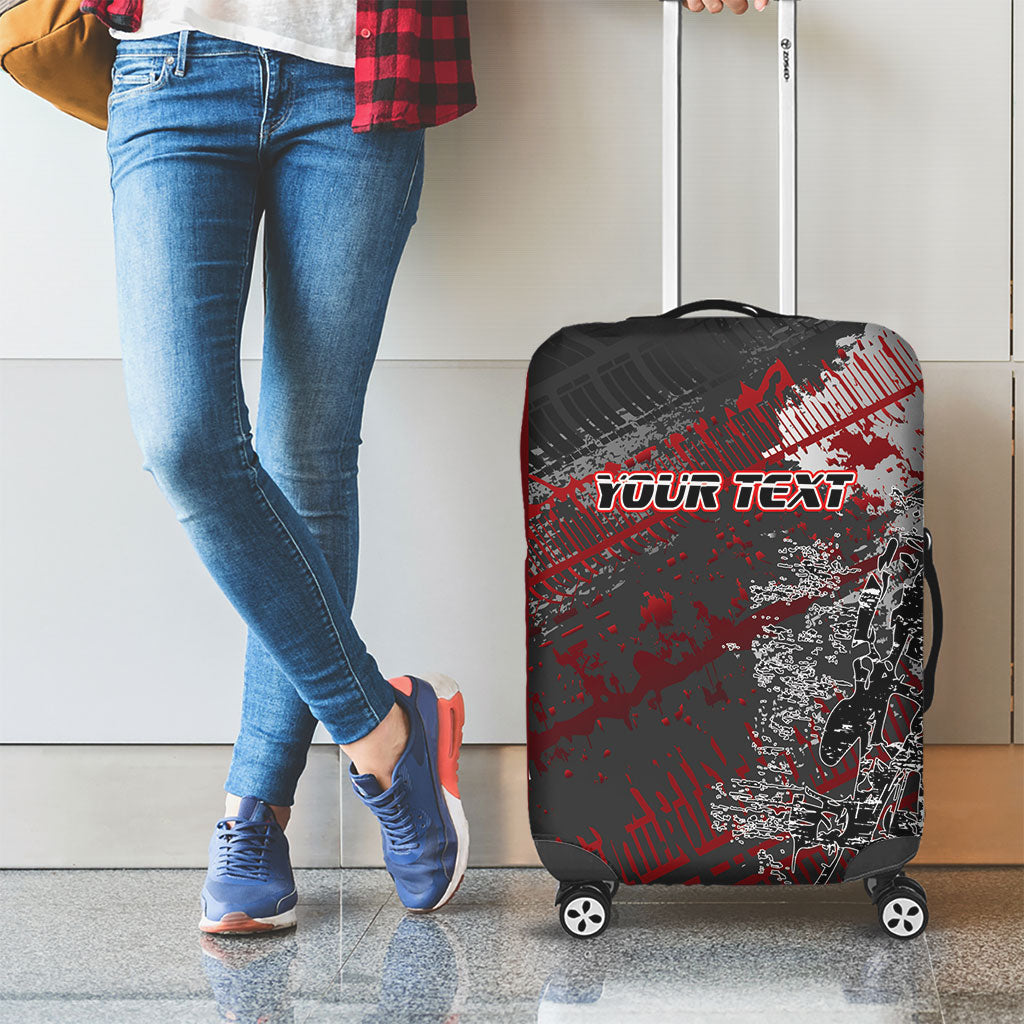 Personalised Cycling New Zealand Luggage Cover Aotearoa Pride Sportswear LT22 - Polynesian Pride