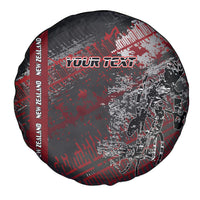 Personalised Cycling New Zealand Spare Tire Cover Aotearoa Pride Sportswear