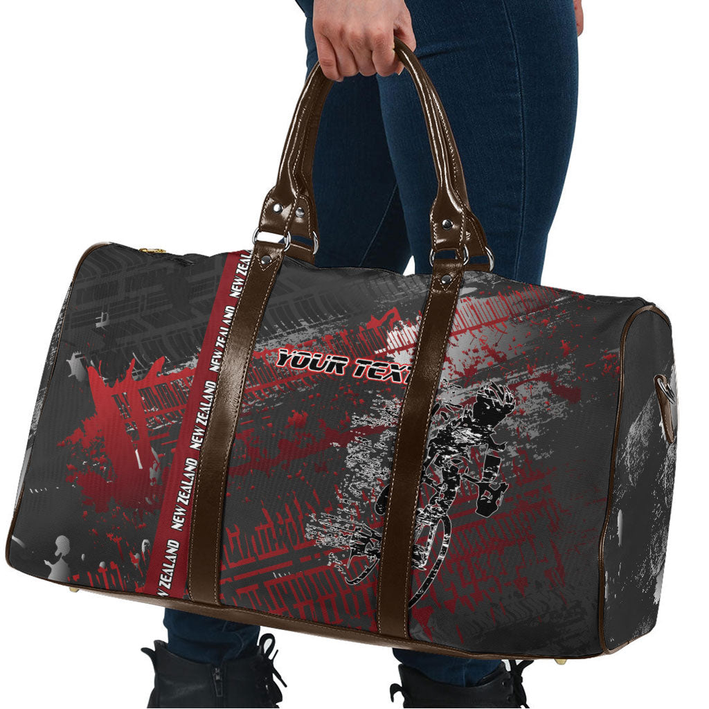 Personalised Cycling New Zealand Travel Bag Aotearoa Pride Sportswear LT22 - Polynesian Pride
