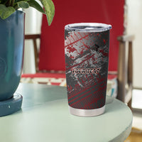 Personalised Cycling New Zealand Tumbler Cup Aotearoa Pride Sportswear LT22 - Polynesian Pride