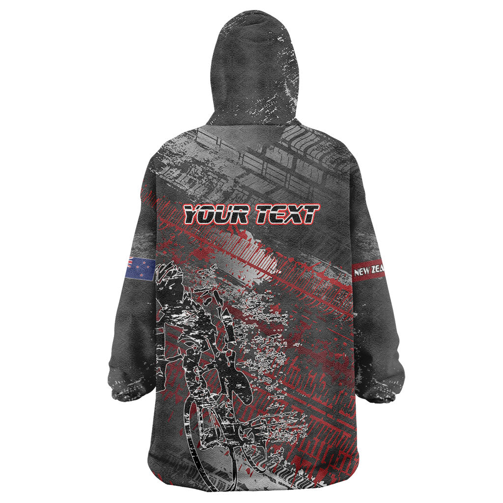 Personalised Cycling New Zealand Wearable Blanket Hoodie Aotearoa Pride Sportswear LT22 - Polynesian Pride