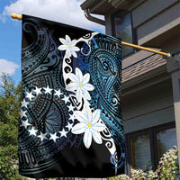 Cook Islands Maori Language Week Garden Flag Tiare Maori Kuki Airani Blue Pattern