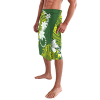 Cook Islands Maori Language Week Lavalava Tiare Maori Kuki Airani Green Pattern