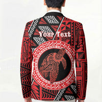 Personalised Tonga Language Week Blazer Heilala Turtle Malo E Lelei