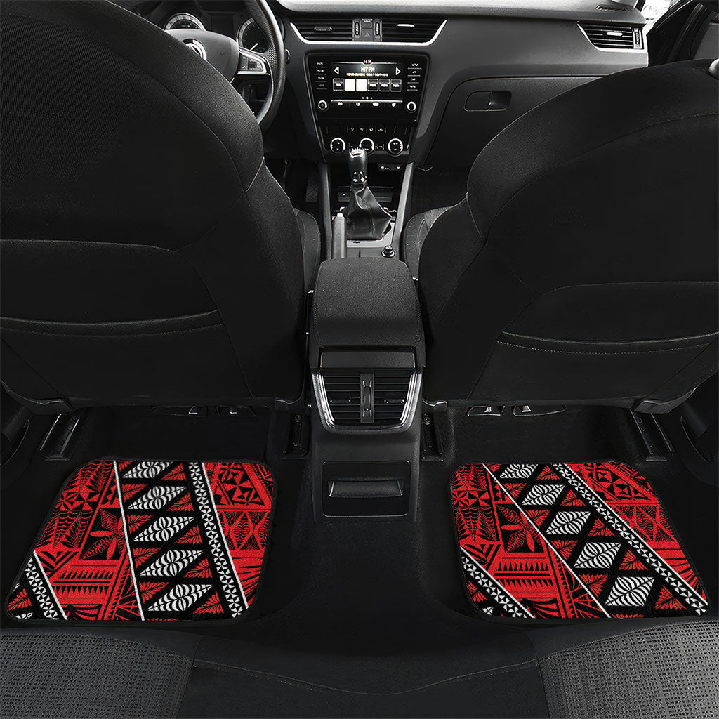 Personalised Tonga Language Week Car Mats Heilala Turtle Malo E Lelei