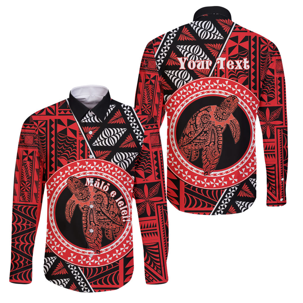 Personalised Tonga Language Week Family Matching Puletasi and Hawaiian Shirt Heilala Turtle Malo E Lelei