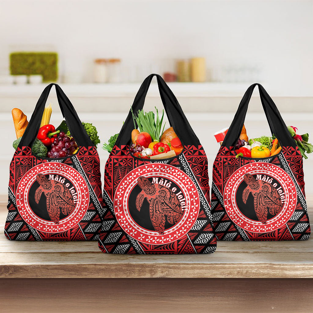Tonga Language Week Grocery Bag Heilala Turtle Malo E Lelei