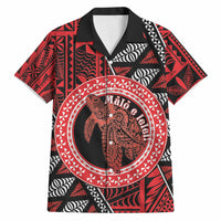 Personalised Tonga Language Week Hawaiian Shirt Heilala Turtle Malo E Lelei