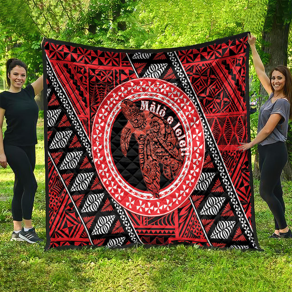 Tonga Language Week Quilt Heilala Turtle Malo E Lelei