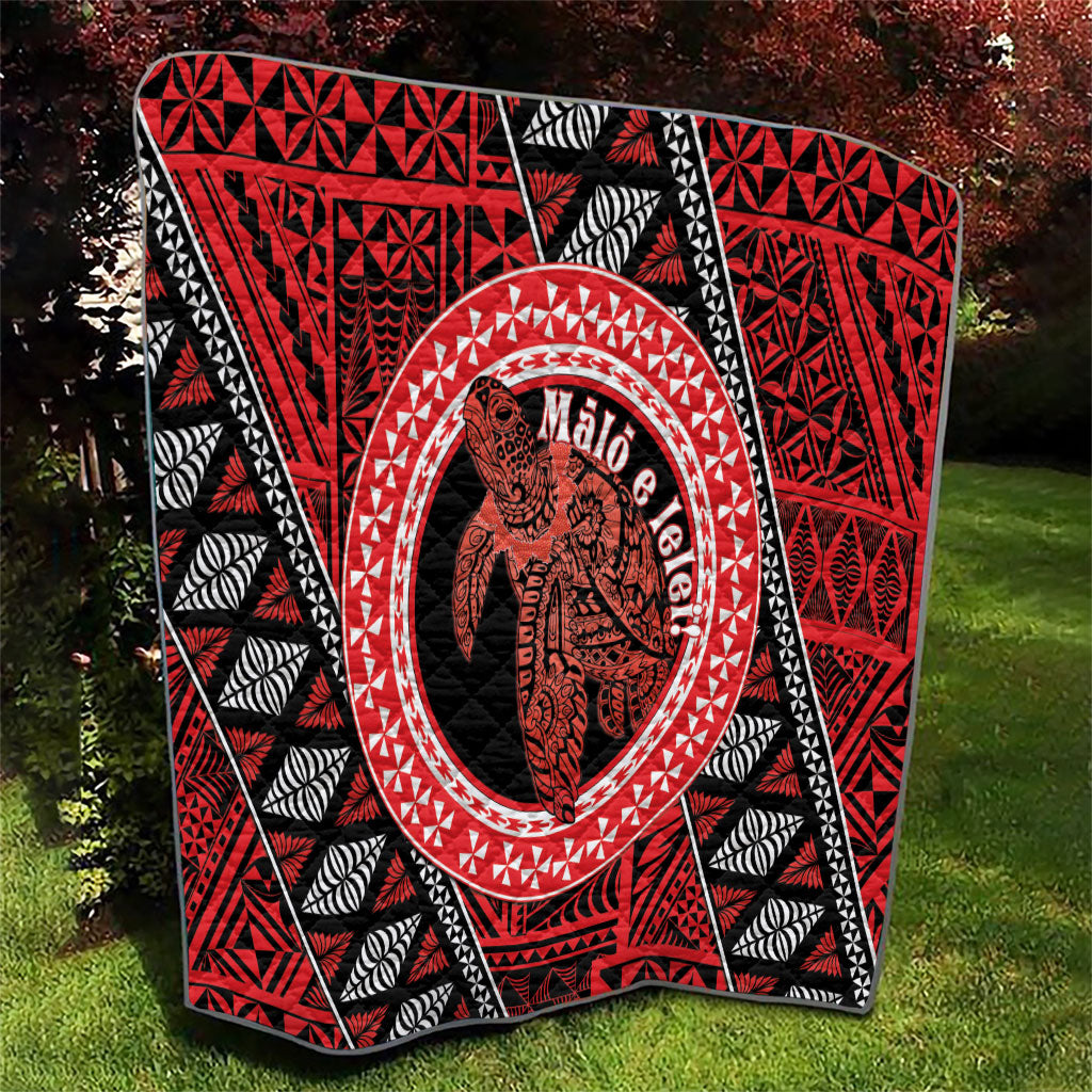 Tonga Language Week Quilt Heilala Turtle Malo E Lelei