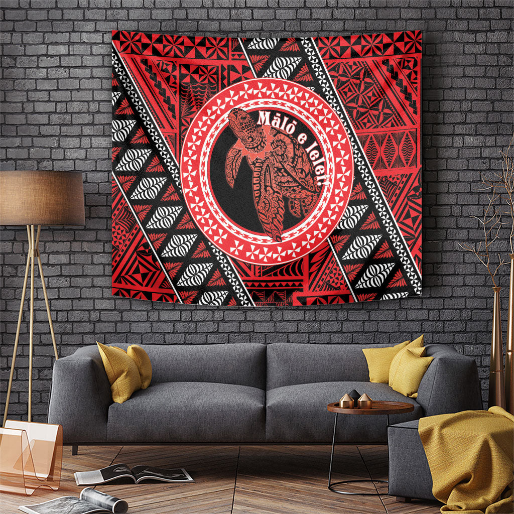 Tonga Language Week Tapestry Heilala Turtle Malo E Lelei