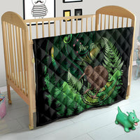 Kiwi New Zealand Personalised Quilt Aotearoa Map Silver Fern Koru Pattern