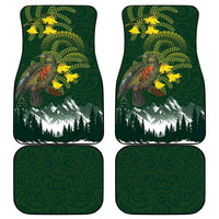 Kea Bird Kowhai New Zealand Car Mats Mountain Landscape Maori Art LT22 - Polynesian Pride