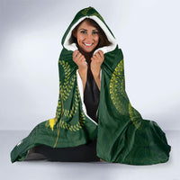 Kea Bird Kowhai New Zealand Hooded Blanket Mountain Landscape Maori Art LT22 - Polynesian Pride