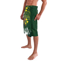 Kea Bird Kowhai New Zealand Lavalava Mountain Landscape Maori Art LT22 - Polynesian Pride