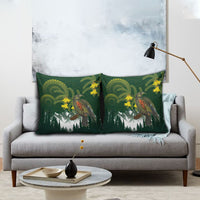 Kea Bird Kowhai New Zealand Pillow Cover Mountain Landscape Maori Art LT22 - Polynesian Pride