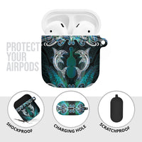 New Zealand Kotiate Weapon AirPods Case Aotearoa Mango Paua Shell Maori Pattern LT22 - Polynesian Pride