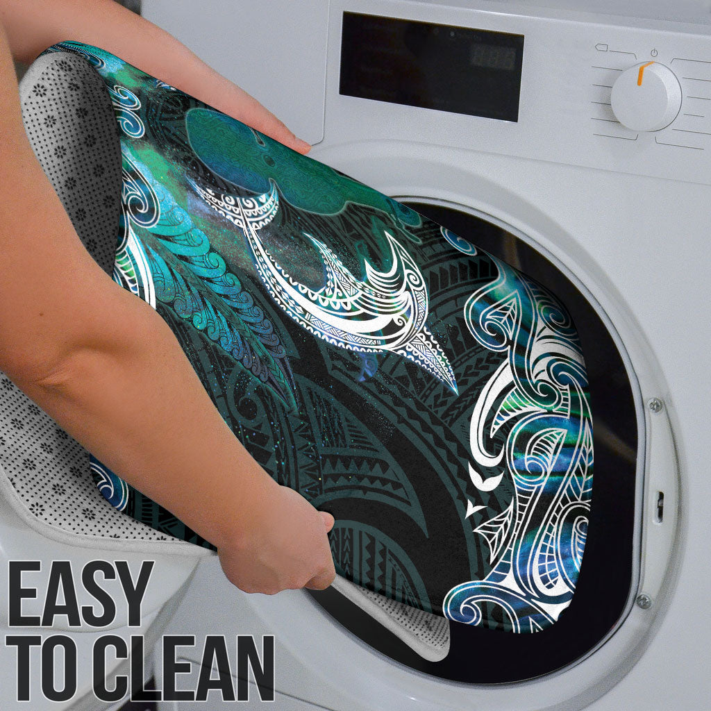New Zealand Kotiate Weapon Bathroom Set Aotearoa Mango Paua Shell Maori Pattern LT22 - Polynesian Pride
