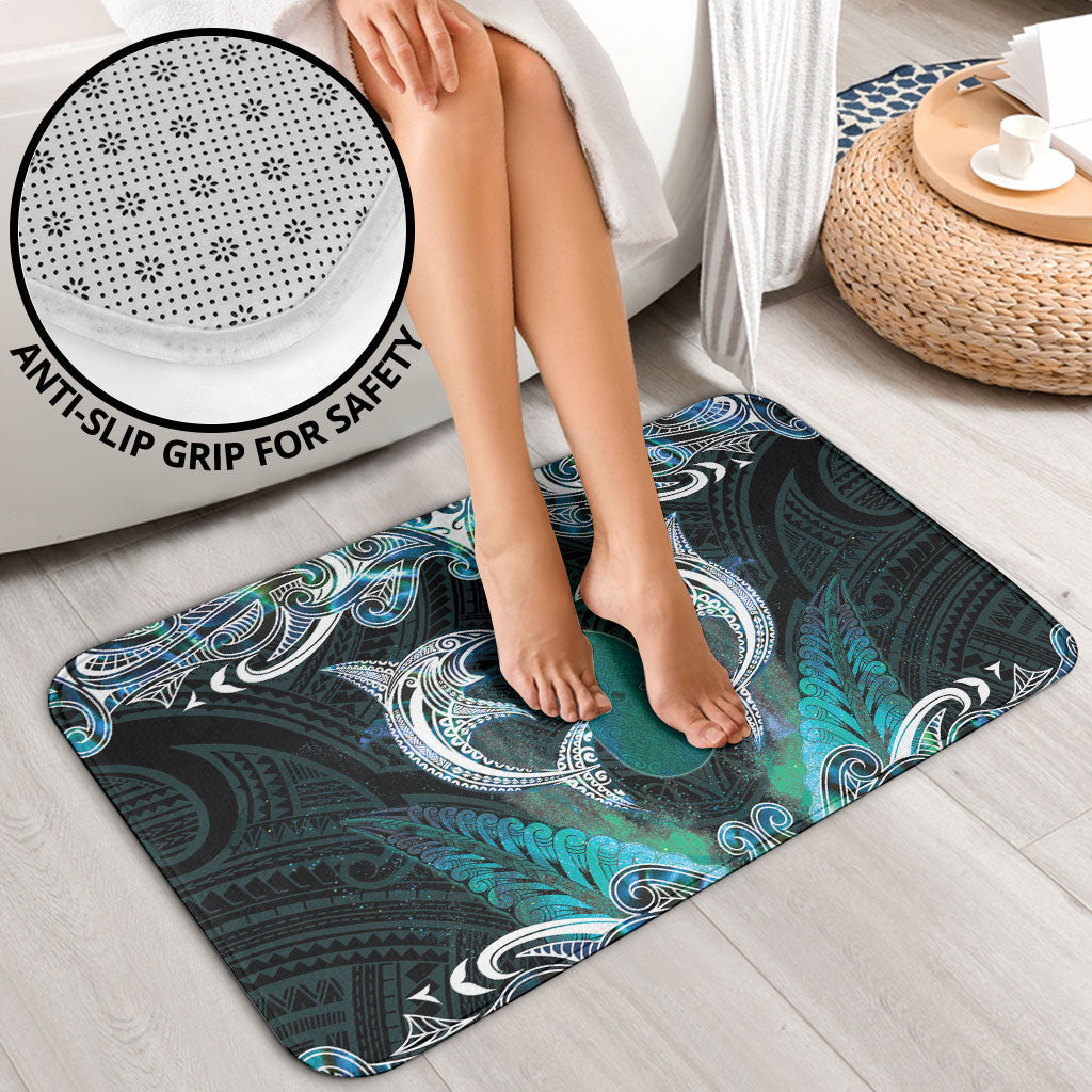 New Zealand Kotiate Weapon Bathroom Set Aotearoa Mango Paua Shell Maori Pattern LT22 - Polynesian Pride