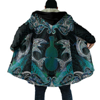 New Zealand Kotiate Weapon Cloak Aotearoa Mango Paua Shell Maori Pattern LT22 - Polynesian Pride