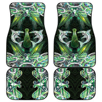 New Zealand Mere Pounamu Weapon Car Mats Aotearoa Mango Paua Shell Maori Pattern LT22 - Polynesian Pride