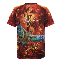 New Zealand Kea Bird Matariki Personalised Rugby Jersey Silver Fern Maori Pattern LT22 - Polynesian Pride