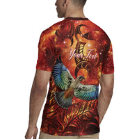 New Zealand Kea Bird Matariki Personalised Rugby Jersey Silver Fern Maori Pattern LT22 - Polynesian Pride
