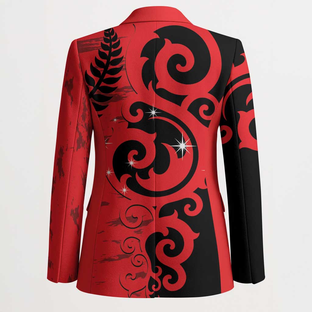 New Zealand Matariki Blazer Maori New Year Koru Pattern
