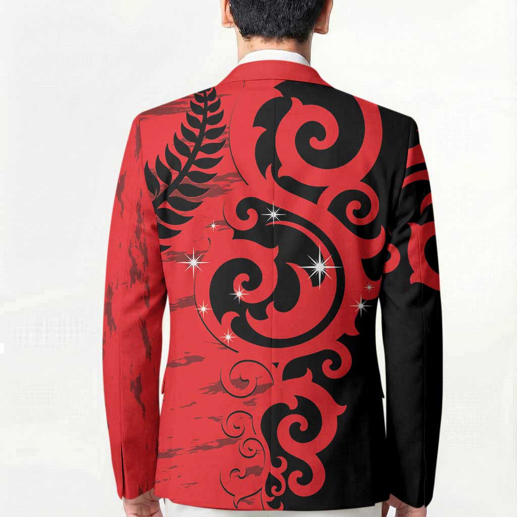 New Zealand Matariki Blazer Maori New Year Koru Pattern