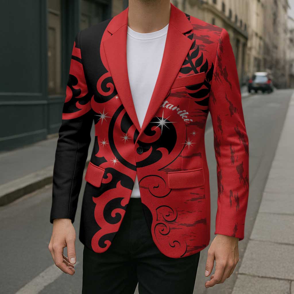 New Zealand Matariki Blazer Maori New Year Koru Pattern