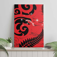 New Zealand Matariki Canvas Wall Art Maori New Year Koru Pattern