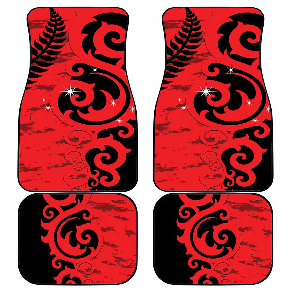 New Zealand Matariki Car Mats Maori New Year Koru Pattern