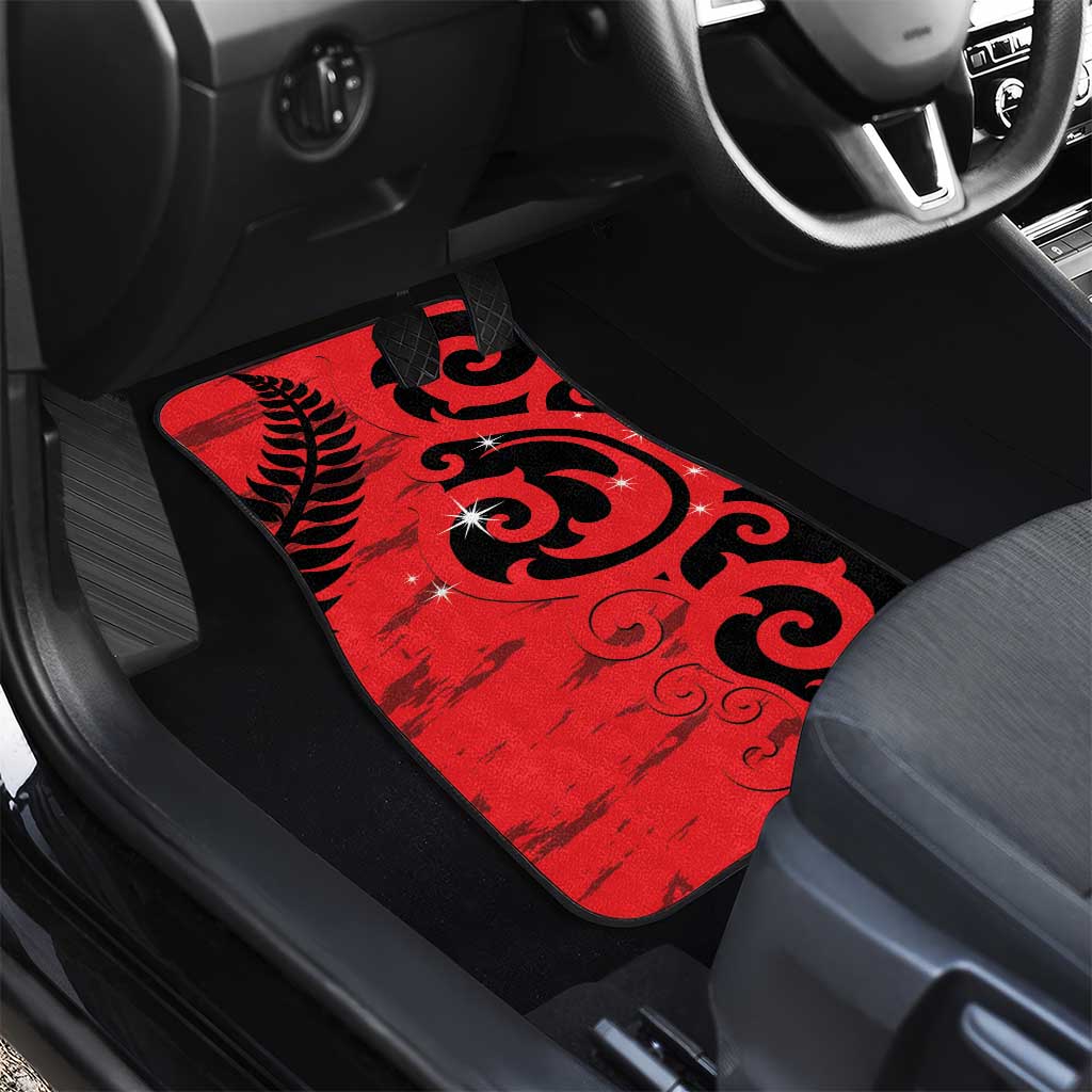 New Zealand Matariki Car Mats Maori New Year Koru Pattern