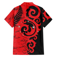 New Zealand Matariki Family Matching Off Shoulder Maxi Dress and Hawaiian Shirt Maori New Year Koru Pattern LT22 - Polynesian Pride